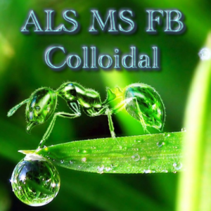 ALS FM MS chronic pain colloidal skin spray