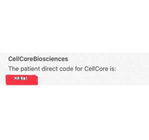 Cellcore Patient Direct Code