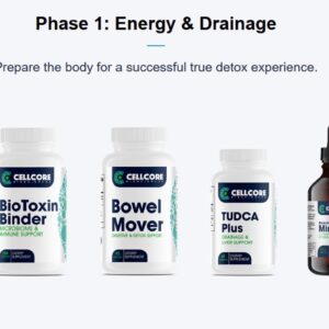 CellCore BioScience Phase 1 contents Drainage